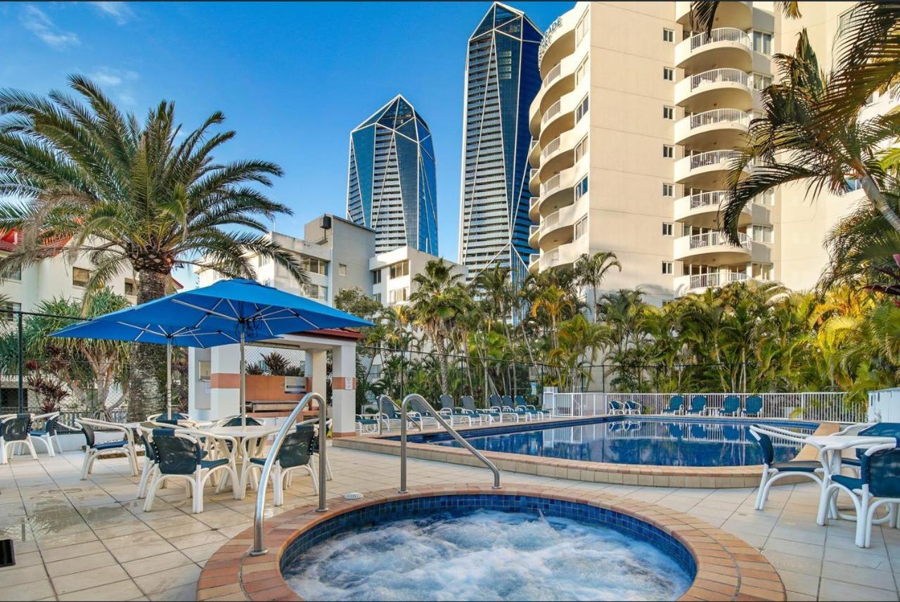 Surfers/Broadbeach Pool View. Free Parking & Wifi Gold Coast Bagian luar foto