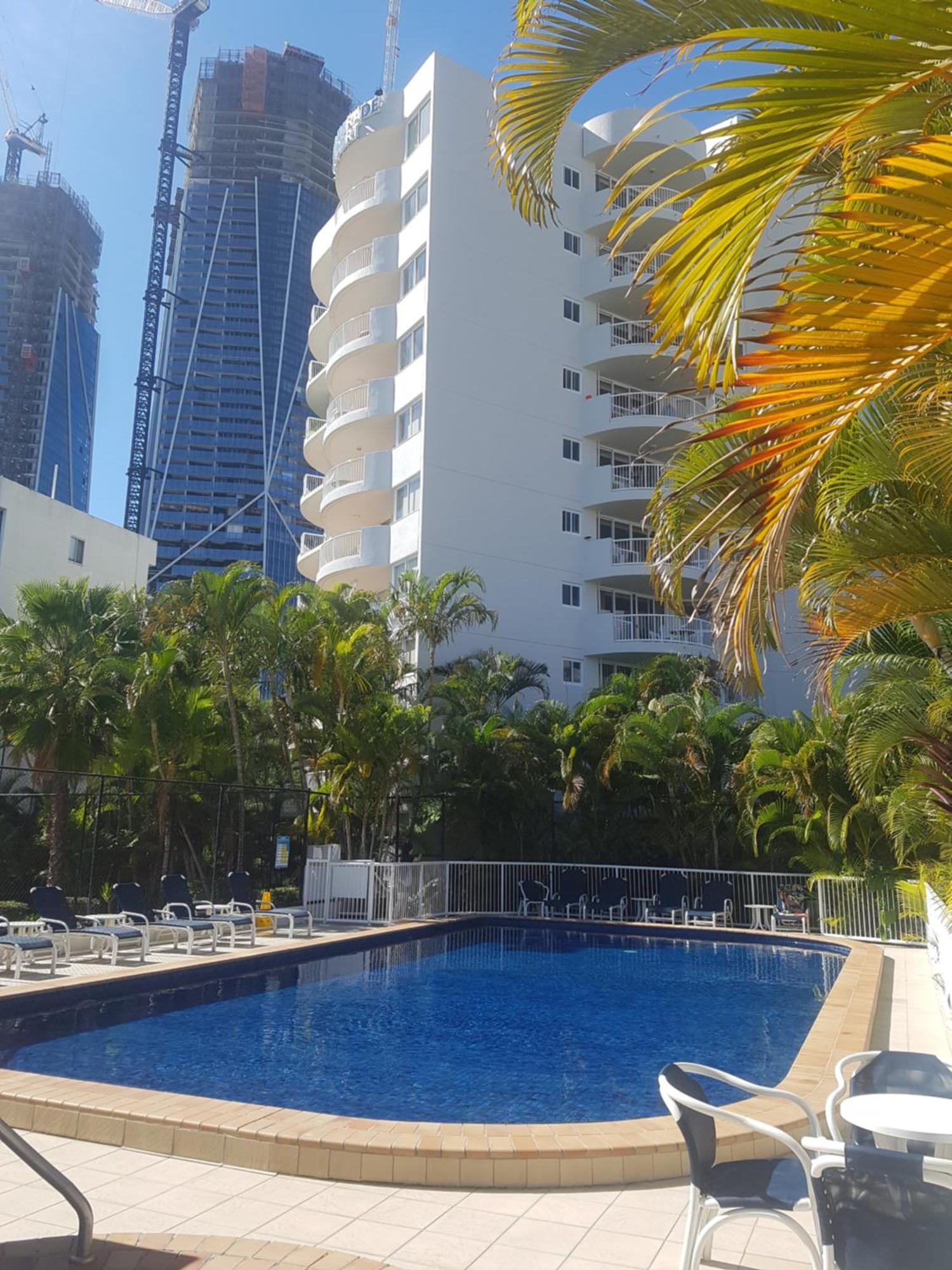 Surfers/Broadbeach Pool View. Free Parking & Wifi Gold Coast Bagian luar foto